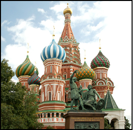 St Basil's Cathedral, a Russian landmark