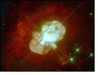 One of the most massive stars known is the Eta Carinae.