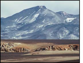 Ojos del Salado is the highest volcano in the world.