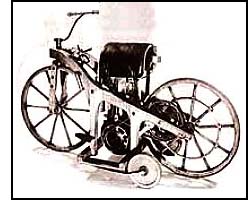 Gottlieb Daimler's first Motorcycle