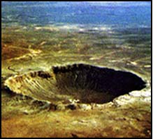 A crater